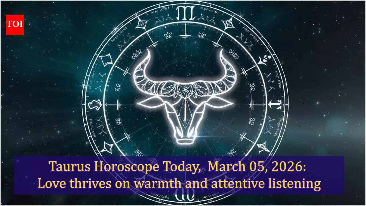 Taurus Horoscope Today,  March 07, 2026: Love thrives on warmth and attentive listening