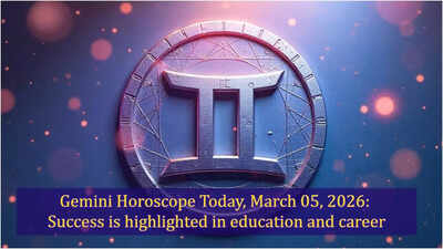 Gemini Horoscope Today, March 07, 2026: Success is highlighted in education and career