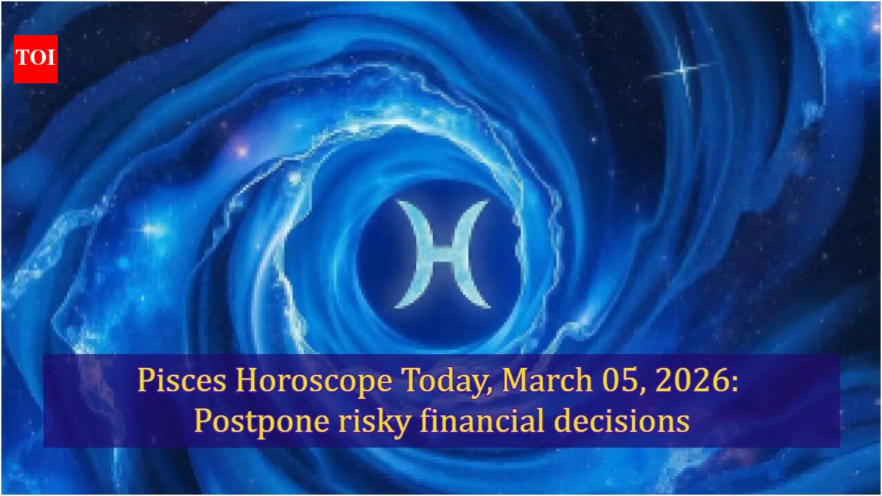 Pisces Horoscope Today, March 07, 2026: Postpone risky financial decisions
