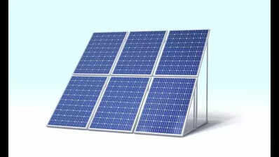 Solar-powered public plaza in Arail