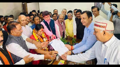 BJP’s Laxmi Verma, Cong’s Phulo Devi Netam set for unopposed RS election in CG