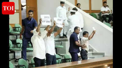 Ruckus in House as Mirabag protesters shout slogans