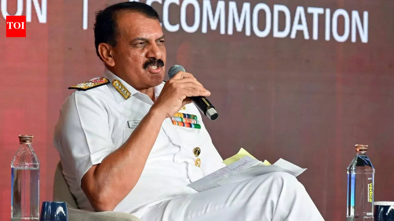 Global conflicts show wars won’t be short, need to build resilient defence industrial capacities: Navy chief