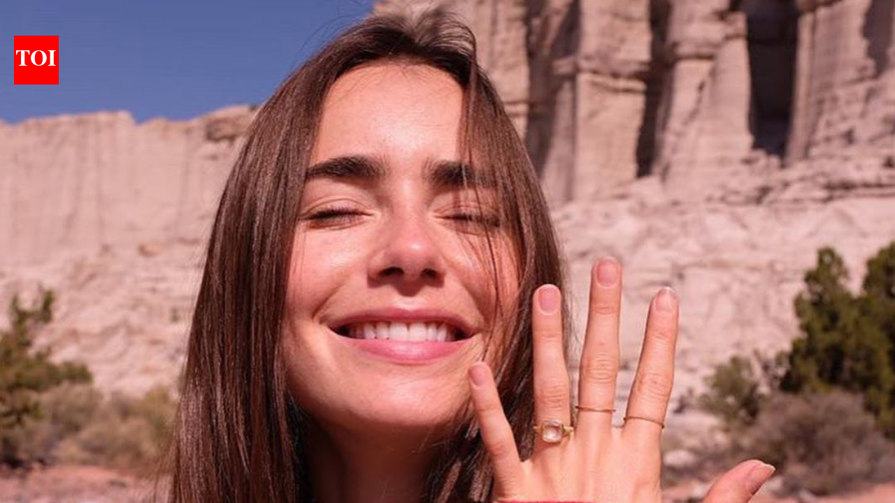 Lily Collins gets her stolen engagement ring back nearly three years after hotel theft:'Having this back means so much'