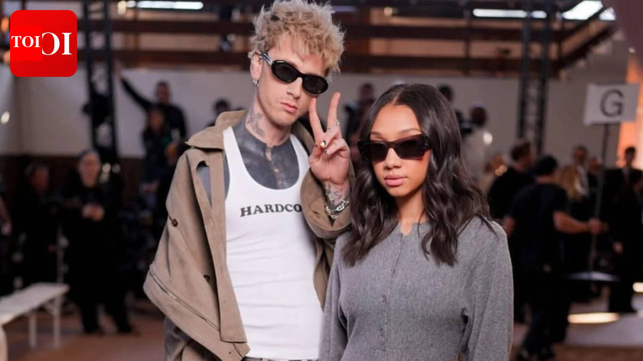 Machine Gun Kelly reacts to photographers mistaking his daughter for ex Megan Fox