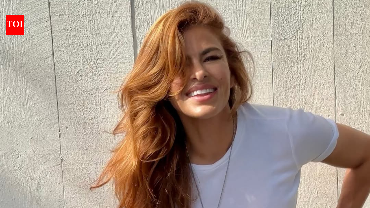 Eva Mendes makes rare appearance wearing Ryan Gosling’s sweater, giving fans a glimpse of their low-key Hollywood romance