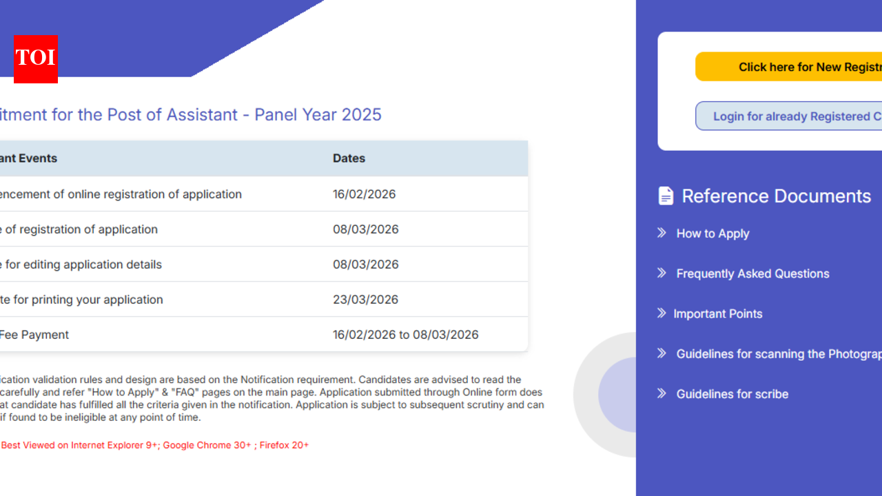 RBI Assistant recruitment 2026: Registration for 650 posts ends tomorrow; direct link to apply here