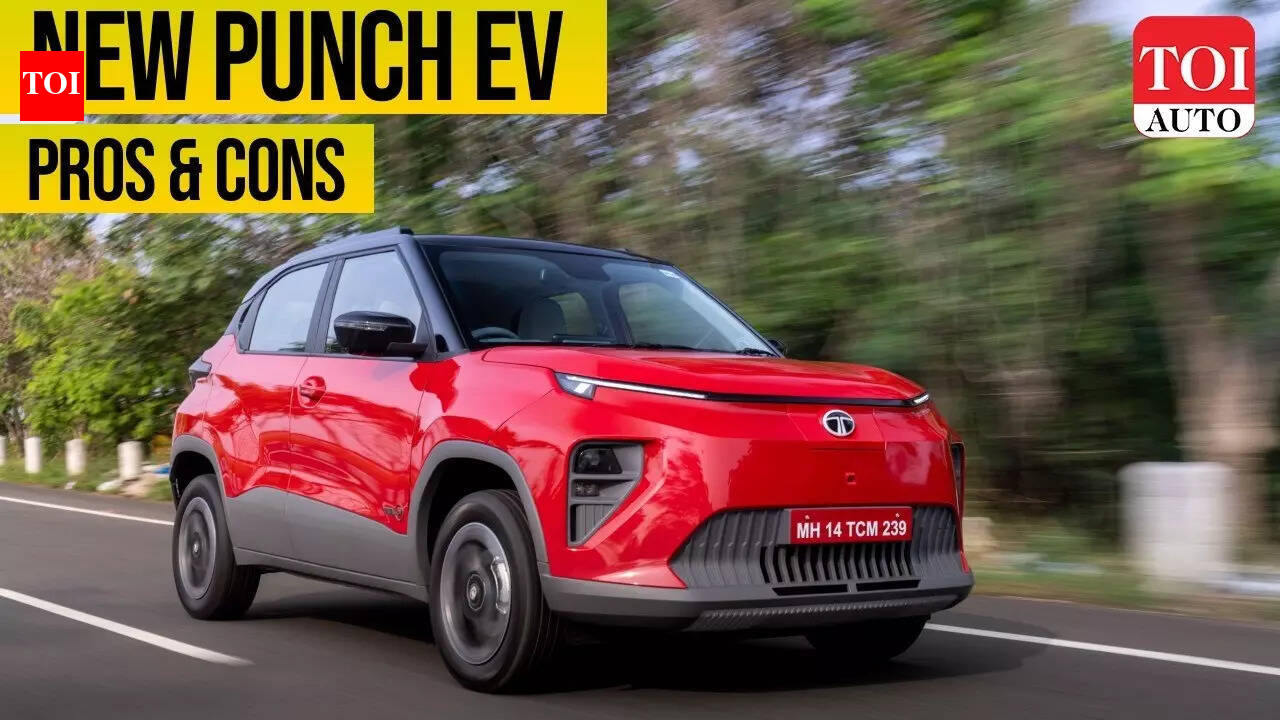 Tata Punch.ev Drive Review: India's most VFM EV! | TOI Auto