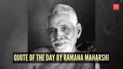 Quote of the day by Ramana Maharshi: “The greatest error of a man is to think that he is weak by nature, evil by nature. Every man is…”