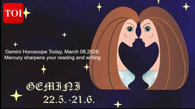Gemini Horoscope Today, March 08,2026: Mercury sharpens your reading and writing