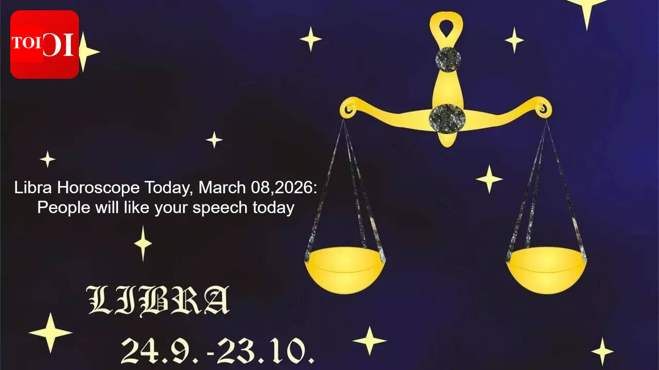 Libra Horoscope Today, March 08,2026: People will like your speech today