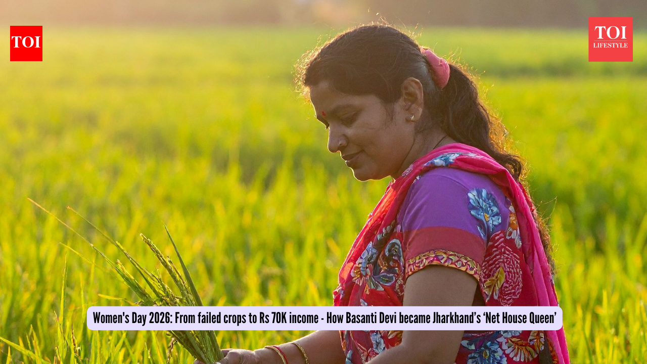 Women's Day 2026: From failed crops to Rs 70K income - How Basanti Devi became Jharkhand’s ‘Net House Queen’