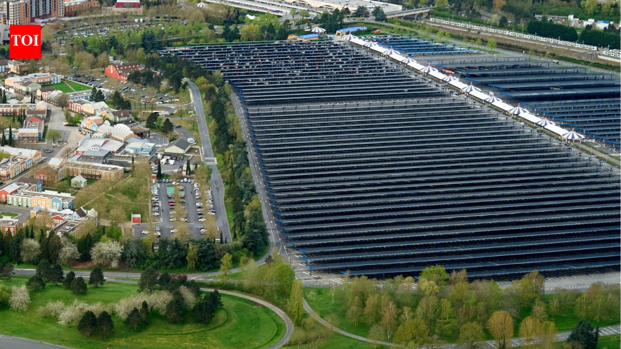 Can power 17,000 homes: Disneyland Paris transforms its parking lot into Europe’s largest solar canopy