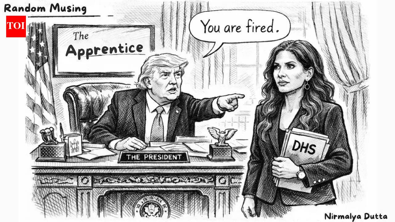 Random Musing: Donald Trump has only one red line. Kristi Noem crossed it...