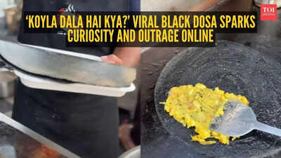 Nagpur cafe’s black dosa shocks the internet, dosa lovers aren’t happy