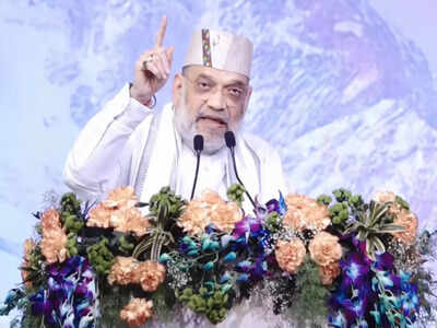 Amit Shah recalls Uttarakhand statehood movement during 'Jan Jan Ki Sarkar, 4 Saal Bemisaal' in Hardwar