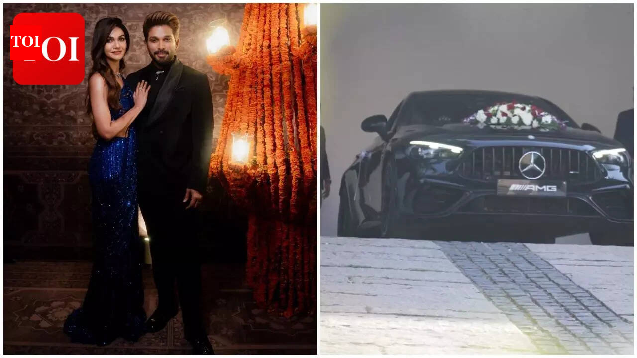 Allu Arjun gifts wife Sneha Reddy a luxury car worth Rs 1.5 crore on 15th wedding anniversary