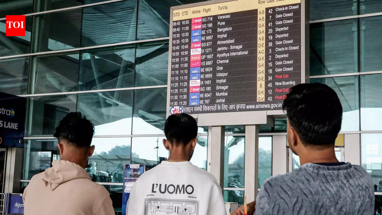 Middle East conflict disrupts aviation: Around 100 international flights cancelled at Delhi, Mumbai airports