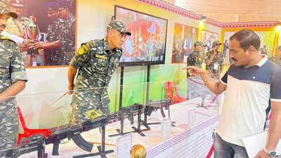 Odisha police’s counter-insurgency weapons draw crowd