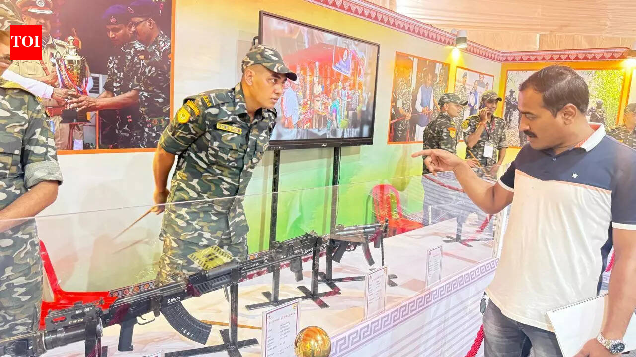 Odisha police’s counter-insurgency weapons draw crowd