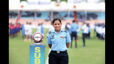 Palolem girl who refereed the world