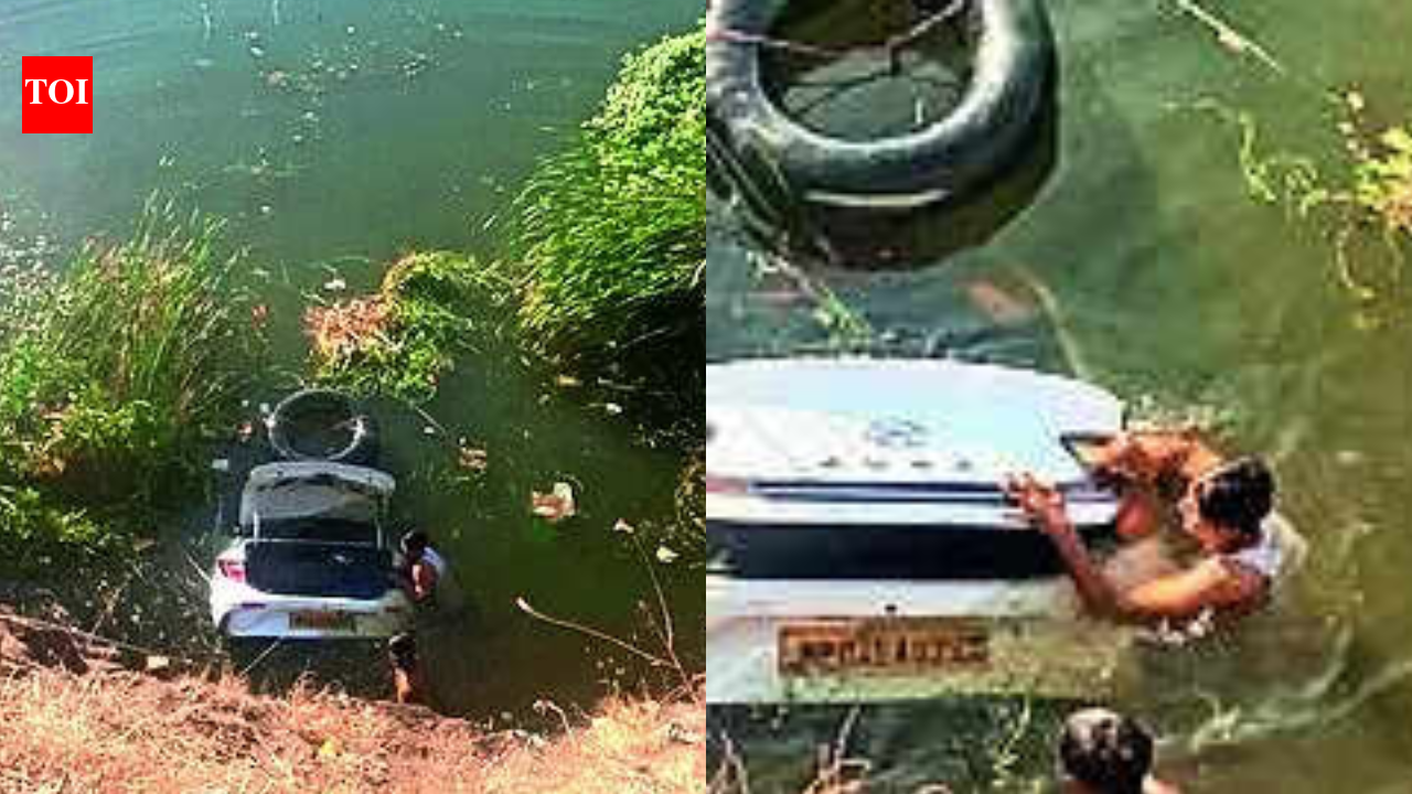 24-year-old driver dies after car plunges into water-filled quarry in Bhopal; 2 injured
