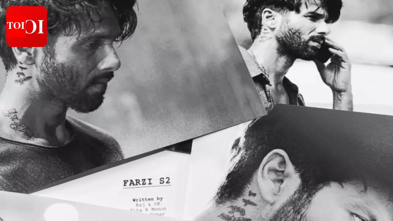 Shahid Kapoor is ‘back at it!!!’: Actor confirms filming for ‘Farzi 2’ in latest post
