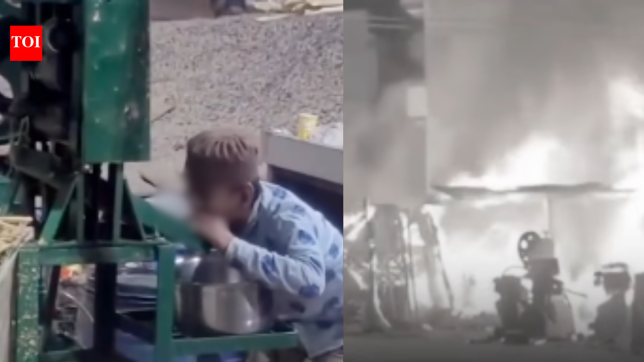 Lucknow sugarcane juice stall gutted hours after child’s ‘ice-licking’ video goes viral