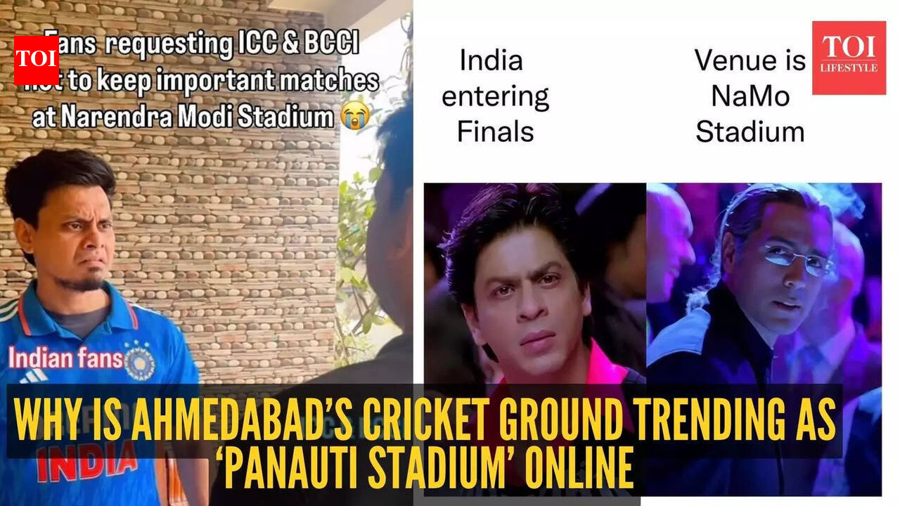 India vs New Zealand T20 World Cup final: Why is Ahmedabad’s cricket ground trending as ‘Panauti stadium’ online