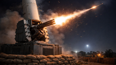 Watch: America’s C-RAM system in action intercepting rockets and fired at US embassy in Iraq