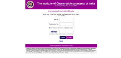 ICAI CA Intermediate, Foundation result 2026 released at icai.nic.in: Check direct link to download here