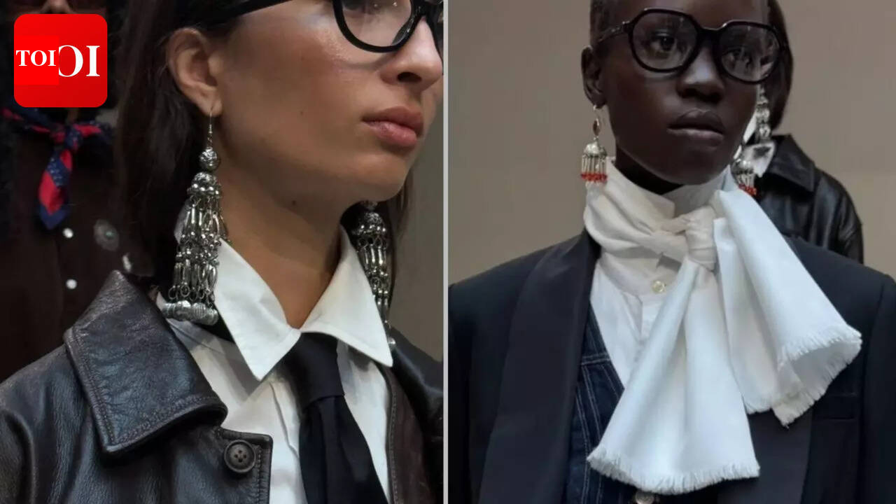 Ralph Lauren ‘jhumka’ earrings spark viral cultural appropriation debate after Paris Fashion Week show