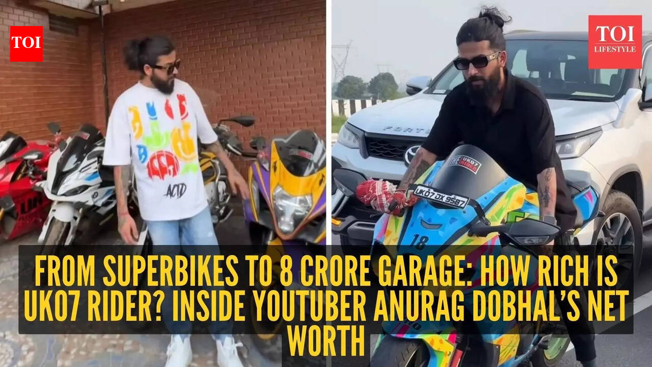 From superbikes to 8 crore garage: How rich is UK07 Rider? Inside YouTuber Anurag Dobhal’s net worth