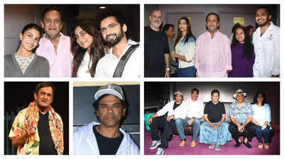 Bollywood celebs attend premiere of Mahesh Manjrekar’s play Animal
