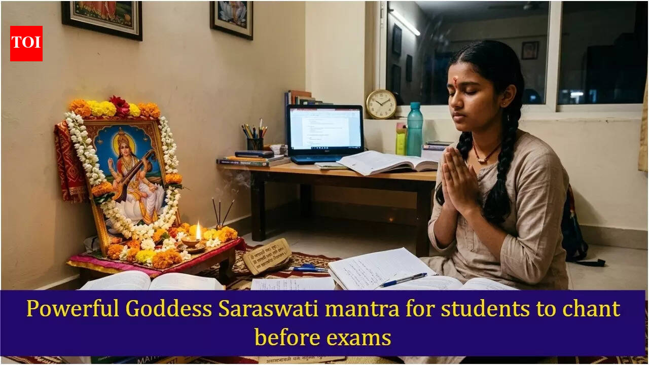 Powerful Goddess Saraswati mantra for students to chant before exams