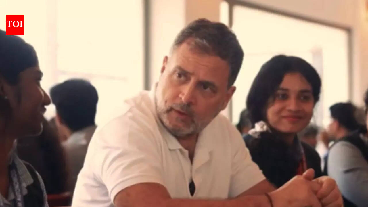 Watch: On Women's Day, Rahul Gandhi interacts with girl students in Keralam