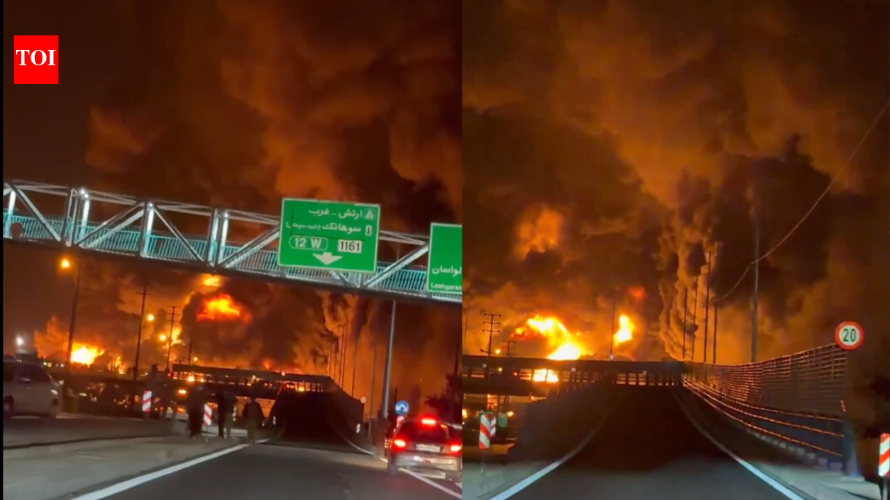 ‘Apocalyptic’ scenes in Tehran: Massive inferno erupts after explosions – video