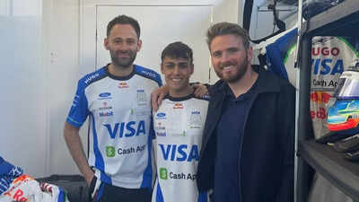 Oliver Rowland fulfills promise to cheer for protege Arvid Lindblad at Australian GP, flies from Dubai to Melbourne amid Middle East tension