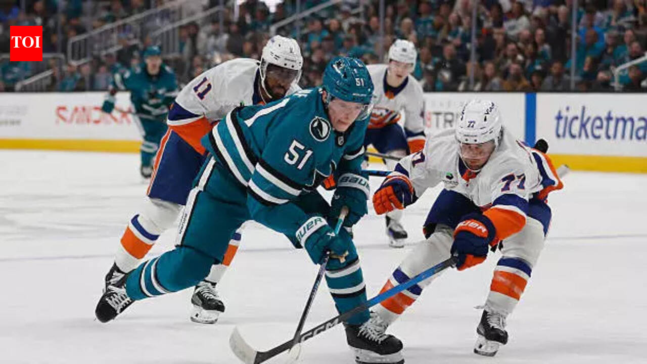 Bo Horvat’s clutch OT winner lifts New York Islanders past San Jose Sharks as rookie Matthew Schaefer makes NHL history
