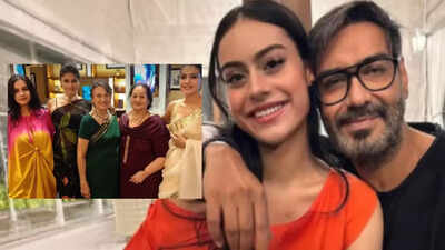 'Singham nothing without his shernis,' says Ajay Devgn as he drops Women's day post featuring Kajol, daughter Nysa