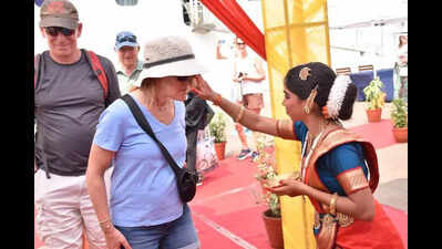 New Mangalore Port welcomes cruise liner MS Sirena