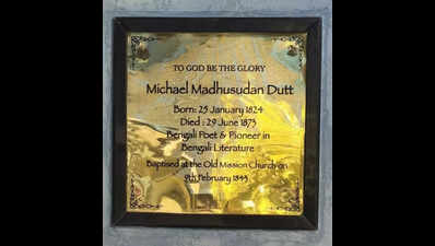 255-year-old city church celebrates Michael Madhusudan connect