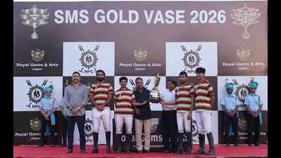 Padmanabh Singh stars as Team Jaipur beat Team Krishna Polo in final of SMS Gold Vase (out of hat) Cup tournament