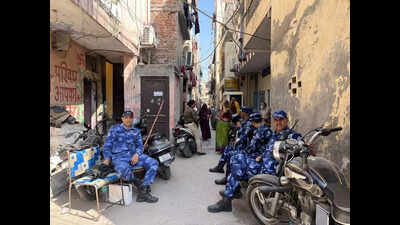 Uneasy Calm: Life Grinds To Halt In Uttam Nagar Colony