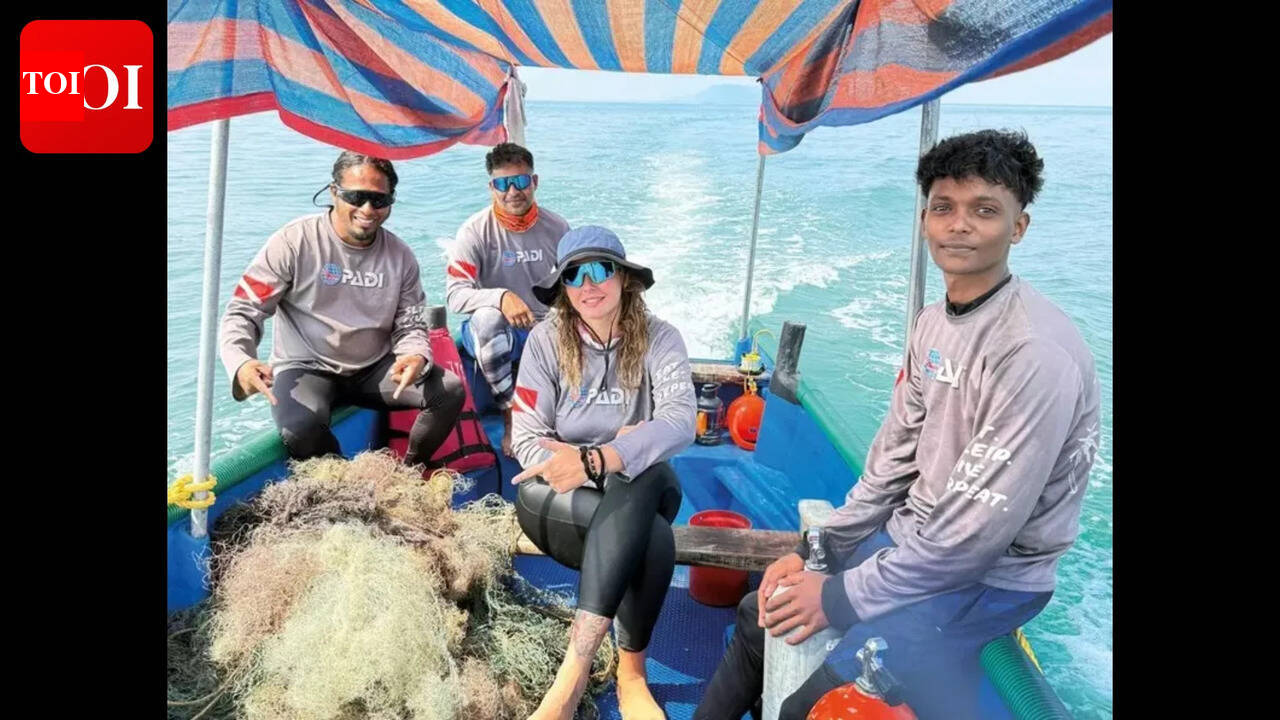 100kg ghost nets removed from Bogmalo waters