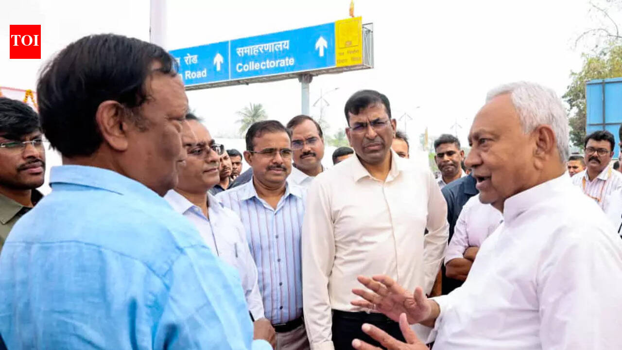 Nitish launches work on tunnel linking Bihar and Patna museums