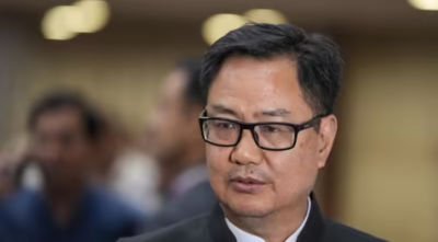 Congress will ‘regret’ move against Om Birla: Rijiju on Parliament session eve