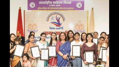 Women achievers from UP Police families feted