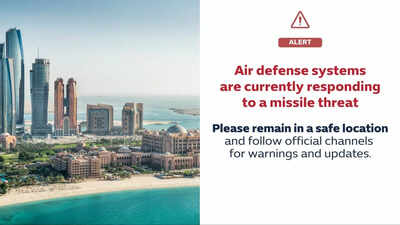UAE issues high alert in Abu Dhabi as defence operations respond to ...