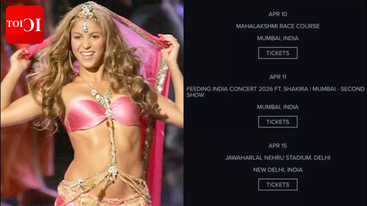 शकीरा ने भारत दौरे में जोड़ा तीसरा शो; ‘अभूतपूर्व मांग’ के बाद 11 अप्रैल को प्रदर्शन: रिपोर्ट |